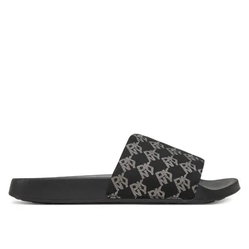 Γυναικείες Παντόφλες Slide DKNY Zella K2533210 Black/Nickel