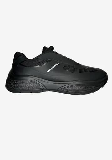 Karl Lagerfeld Δερμάτινα Sneakers της σειράς Texture - KL52714H H0X Black