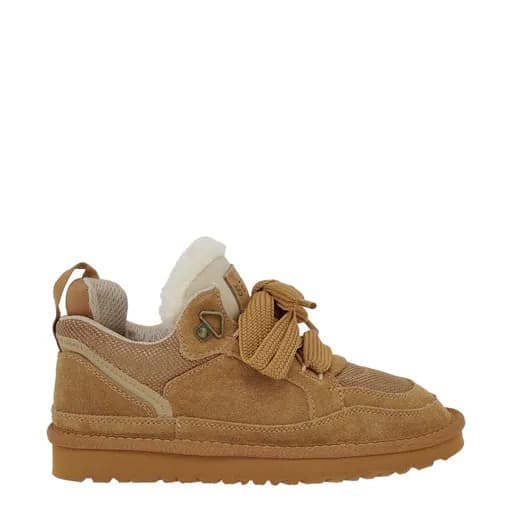 Γυναικεία sneakers Seven 225-39W TAN SUEDE LEATHER V139W2252534 ταμπά suede