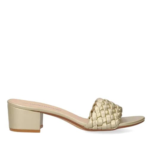 Andres Machado AM5762-06 Mule Χρυσό 5.5cm