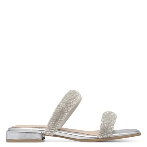 Γυναικεία Ανατομικά Σανδάλια Marco Tozzi 2-87100-42 941 Ασημί