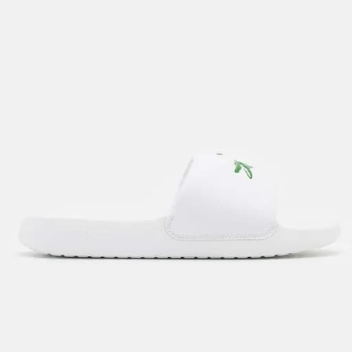 Γυναικείες Παντόφλες Lacoste Serve Slide 45CFA0002082 Λευκό Πράσινο