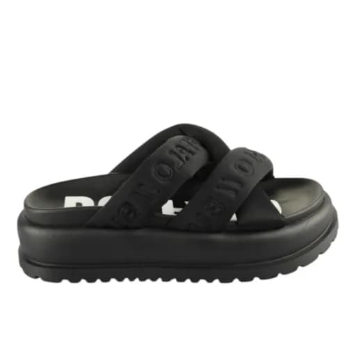 Γυναικεία Σανδάλια Flatforms Buffalo Palma Cross 1602277 Black
