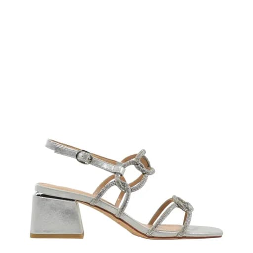 Γυναικεία πέδιλα ALMA EN PENA V2650205 SARA SILVER ασημί