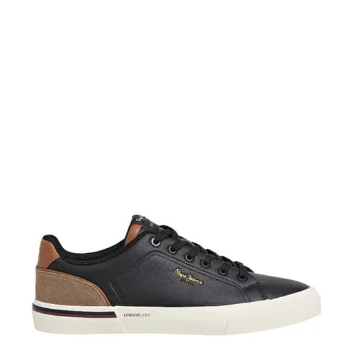 Ανδρικά Sneakers Pepe Jeans PMS300011 999 KENTON CAMPUS M 999BLACK μαύρο