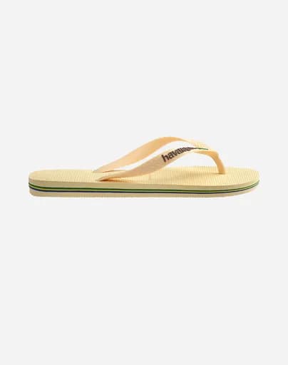 HAVAIANAS BRAZIL LOGO ΣΑΓΙΟΝΑΡΕΣ 4110850-9256 Cream