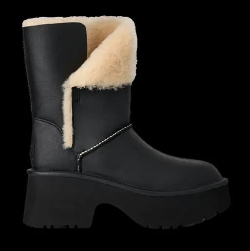 Γυναικείες Δερμάτινες New Heights Classic Esmee Μπότες Μαύρες UGG 1172590-BLK