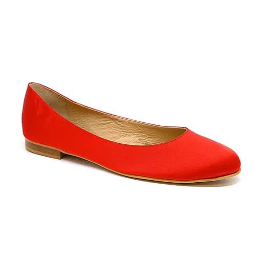 Bigshoes GA1132-14 Μπαλαρίνα Κόκκινο Σατέν