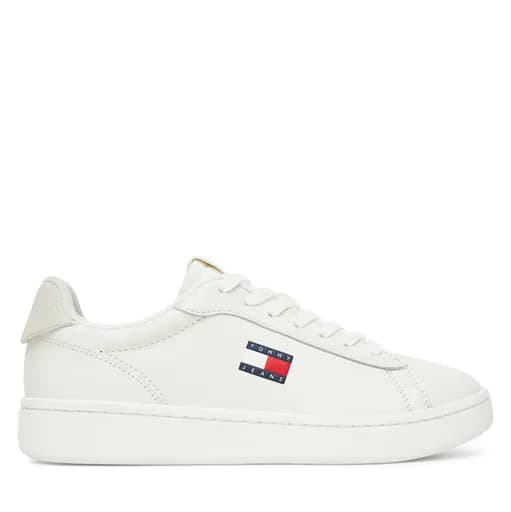 Γυναικεία Δερμάτινα Archive 98 Sneakers Λευκά Tommy Jeans EN0EN02815-YBL