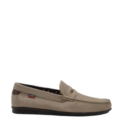 Ανδρικά μοκασίνια Callaghan 85101 μπεζ δέρμα nubuck