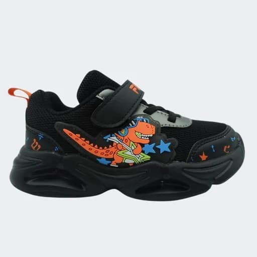 Fila Dino Velcro Lights Kids Footwear