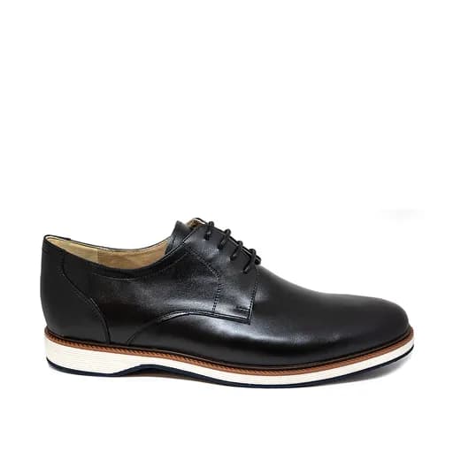 Bigshoes KL37712-01 Δερμάτινο Dress Μαύρο