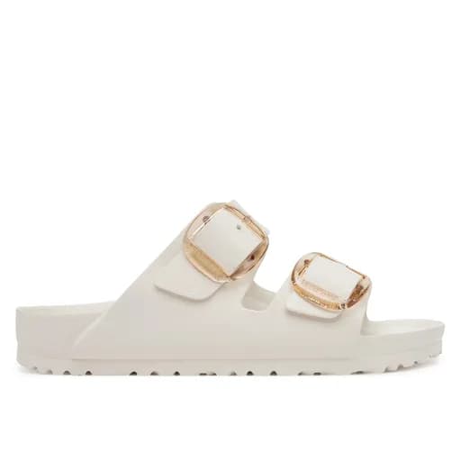 Γυναικείες Ανατομικές Παντόφλες Birkenstock Arizona EVA Big Buckle 1029651 Narrow Fit Λευκές