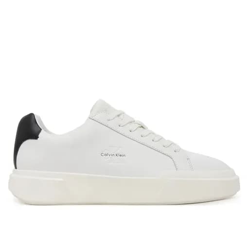 Ανδρικά Δερμάτινα Sneakers Calvin Klein YM0YM01344-01W Λευκά