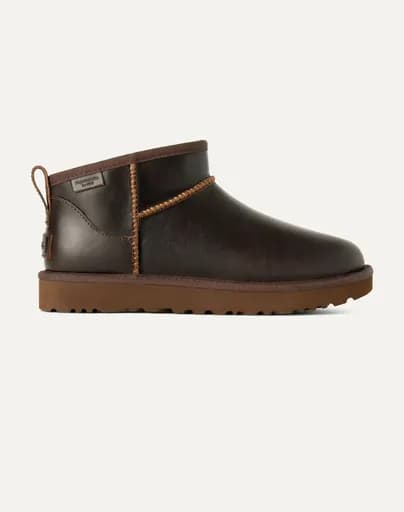 UGG Classic Ultra Mini LTHR Regen 1163490-IWD DarkBrown