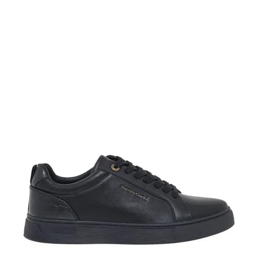 Ανδρικά sneakers Renato Garini 828-700 BLACK/BLACK CROCO/BLACK OUTSOLE V5700828112J μαύρο