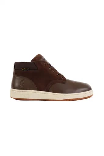 RALPH LAUREN ΠΑΠΟΥΤΣΙΑ ΜΠΟΤΑΚΙ SNEAKER BOOT-BO-LCB ΚΑΦΕ