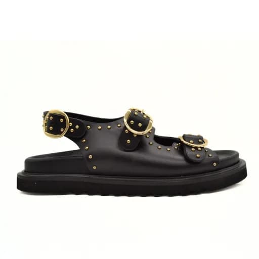 HAWKINS ΓΥΝΑΙΚΕΙΟ ΣΑΝΔΑΛΙ 25755 BLACK LT GOLD