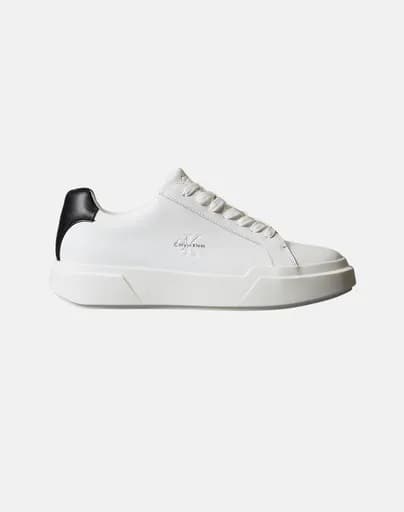 CALVIN KLEIN JEANS CHUNKY CUPSOLE LACEUP LTH YM0YM01344-01W White