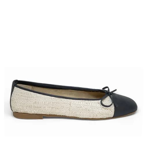 Bigshoes GA2138-12 Μπαλαρίνα Λευκό / Μπλε