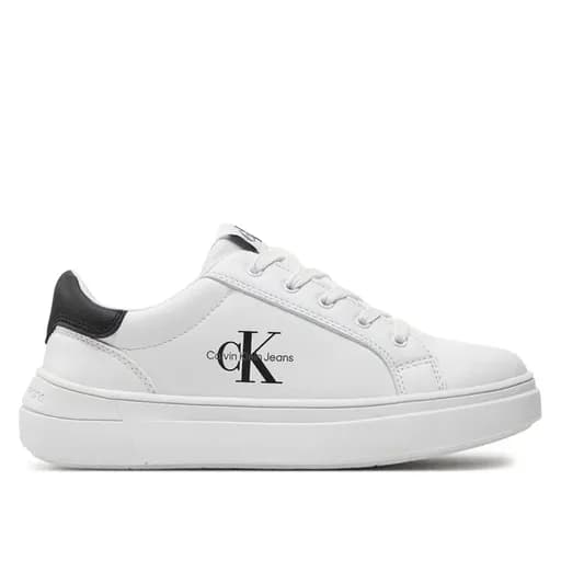 Εφηβικά Sneakers Calvin Klein V3X9-80876-1355 002 Λευκά