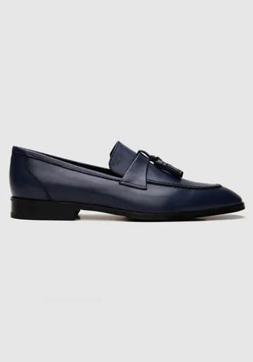 BOSS Shoes Loafers της σειράς Paris - Z7517 Blue Paris