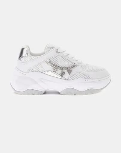 GUESS HARPAA ΠΑΠΟΥΤΣΙ ΓΥΝΑΙΚΕΙΟ FLPHARELE12-WHITE White