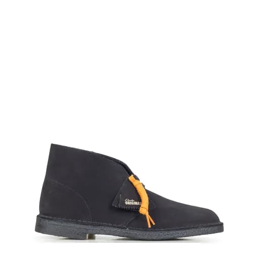 Μπότες - Μποτάκια ανδρικές Clarks Μαύρο 26155480 Desert Boot 261