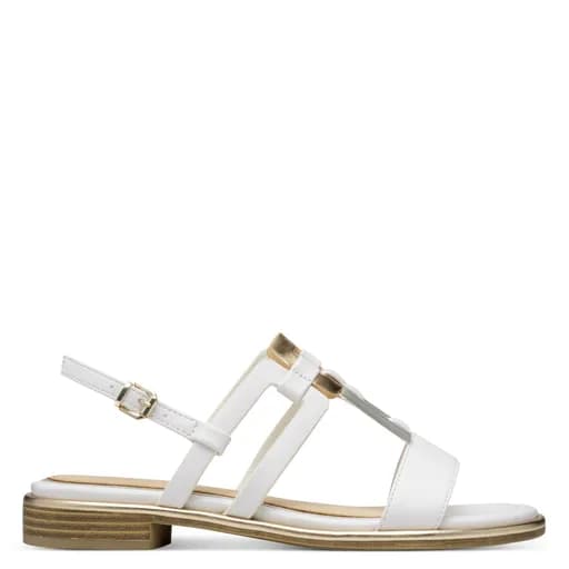 Γυναικεία Ανατομικά Σανδάλια Marco Tozzi 2-28106-44 197 Λευκά