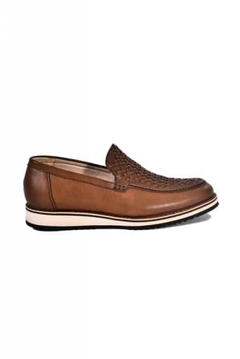 LAURA BIAGIOTTI ΠΑΠΟΥΤΣΙΑ LOAFER ΚΑΦΕ