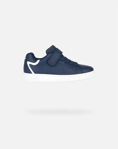 GEOX J ECLYPER A - SYNT.LEA J36LSA000BCC4002 28-35-C4002 NavyBlue