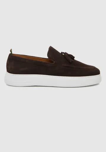 BOSS Shoes Loafers της σειράς Cigaro - B7686 Brown