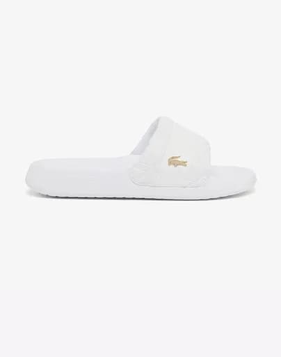 LACOSTE ΠΑΠΟΥΤΣΙΑ ΑΝΤΡΙΚΑ SERVE SLIDE HYB 126 1 37-51CMA002721G-0000 White