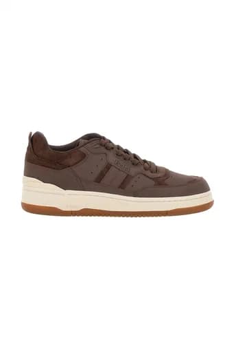 RALPH LAUREN ΠΑΠΟΥΤΣΙΑ SNEAKERS MASTERS SPRT SK-LTL-LTL ΚΑΦΕ