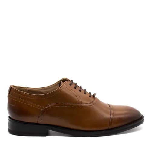 Ανδρικά Δερμάτινα Παπούτσια Carlen Καφέ Ted Baker 263344-TAN