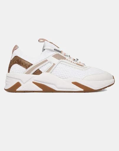 GUESS GENGA ΠΑΠΟΥΤΣΙ ΓΥΝΑΙΚΕΙΟ FLPGENFAP12-WHITE White