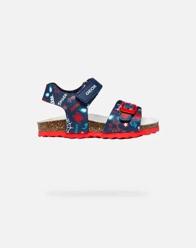 GEOX B SANDAL CHALKI B652QB00004C0735 20-23-C0735 NavyBlue