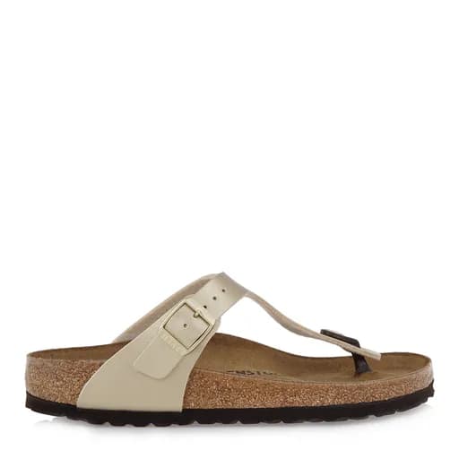 Γυναικεία Ανατομικά Σανδάλια Birkenstock Gizeh 1016108 Χρυσά Regular Fit