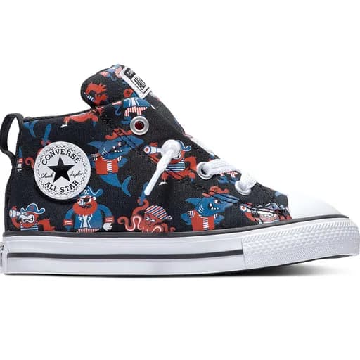Converse Chuck Taylor All Star Street Pirate Print Kid's Shoes