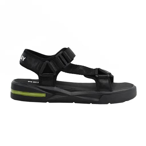 Ανδρικά πέδιλα REPLAY RF3D0002T SPACEWEB 0562-BLACKBLACK μαύρο