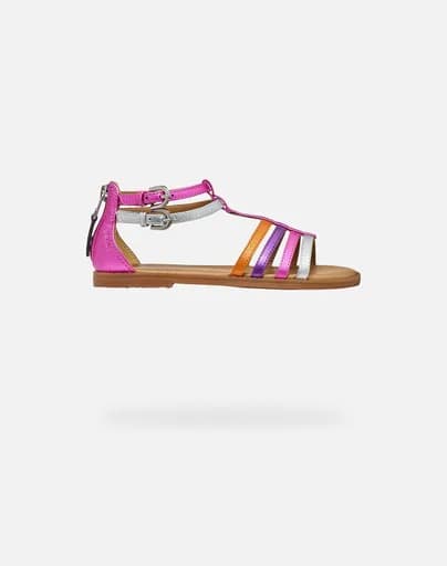 GEOX J SANDAL KARLY J7235D000NFC8295 36-41-C8295 Mixed