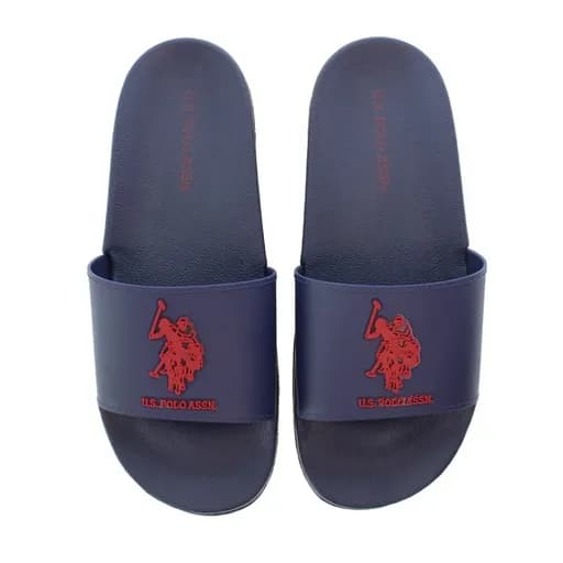 U.S. Polo Assn. Ανδρικές Pool Slide Παντόφλες GAVIO004-DBL008 Μπλε