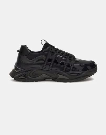 GUESS BELLU ΠΑΠΟΥΤΣΙ ΑΝΔΡΙΚΟ FMFUNOELL12-BLACK TotalBlack