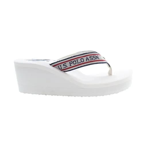 Γυναικείες παντόφλες U.S.POLO ASSN CHANY003-WHI λευκό