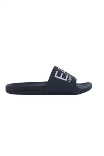 ARMANI 7 ΠΑΝΤΟΦΛΕΣ ΘΑΛΑΣΣΗΣ LOGO ΜΠΛΕ