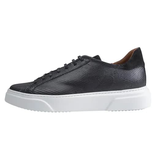 Superior Limited Edition Δερμάτινα Sneakers Μαύρα