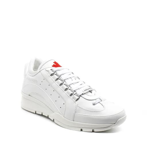 Ανδρικά Δερμάτινα Legendary Sneakers Λευκά Dsquared2 S24SNM029901500001-1062