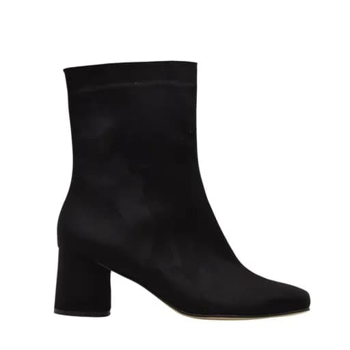 Γυναικεία μποτάκια Piedini 058 μαύρο suede
