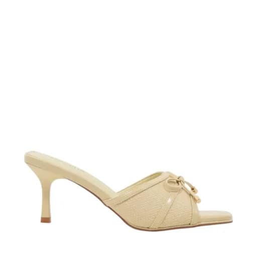 Γυναικεία mules Menbur AM82806 White λευκό