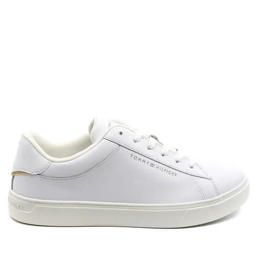 Γυναικεία Δερμάτινα Essential Sneakers Λευκά Tommy Hilfiger FW0FW08320-YBS